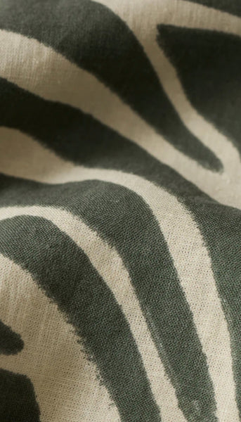 Alfie Tova Palm Button Up