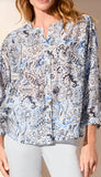 Dolman Sleeve Wide Blouse