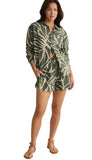 Alfie Tova Palm Button Up