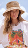 Crew Dolman Sleeve With Beaded Detail