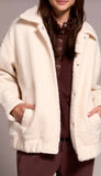 Hidden Snap Front Boucle Bomber