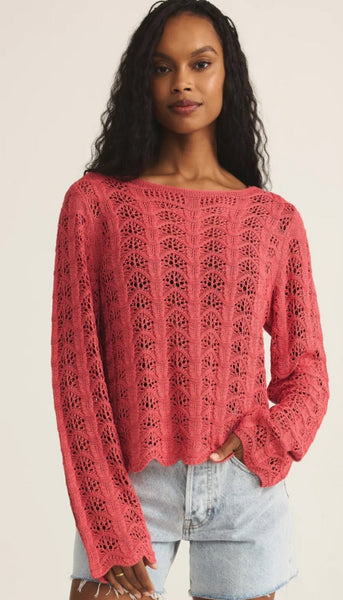 Azura Crochet Sweater