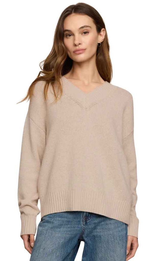 Cloud Spun V-Neck Sweater