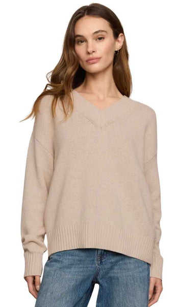 Cloud Spun V-Neck Sweater