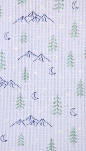 Pj Set-Ski Jammies Pine Trees