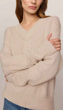 Cloud Spun V-Neck Sweater