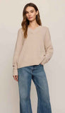 Cloud Spun V-Neck Sweater