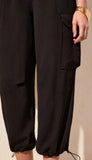 Flowy Cargo Pant With Bungee Cord