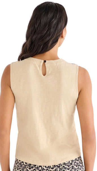 Organza Applique Tank