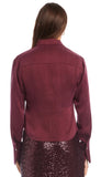 Tawnie Side Pleat Shirt