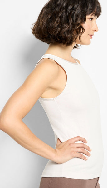 Trimmed Perfect Knit Rib Tank