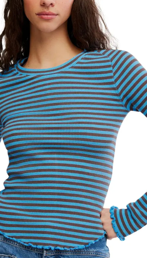 Easy Does It Striped Tee