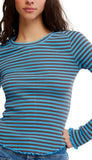 Easy Does It Striped Tee