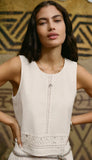 Sloane Embroidered Top