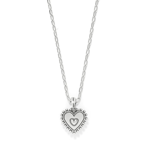 Pretty Tough Amour Heart Necklace