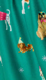 Long Sleeve Pj Top-Happy Pawlidays