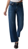 Lexi Mid Rise Bowed Straight - Moonwave