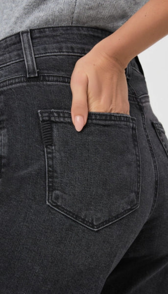 Anessa-31" Raw Hem - Viper Black