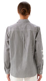 Stripe Embroidered Shirt