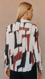 Pleated Button Down