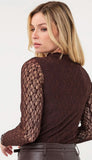 Long Sleeve Lace Top