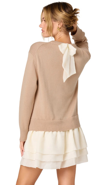 Kalyn Mixed Media Dress