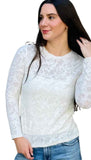 Long Sleeve Knit Tee