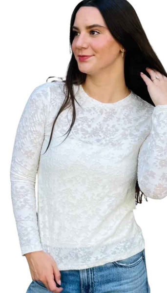 Long Sleeve Knit Tee