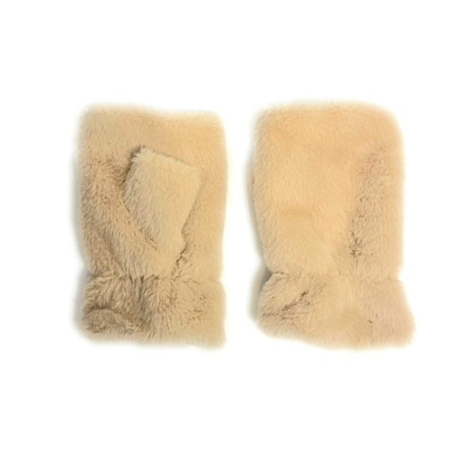 Faux Fur Fingerless