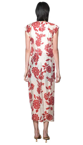 Ina Tie Front Maxi Cover Up