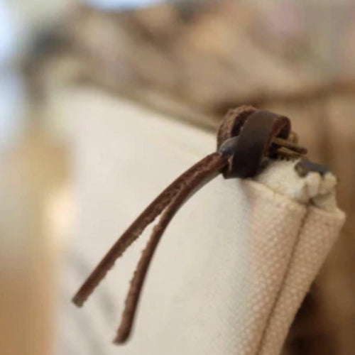 Life Itself-Canvas Zip Bag