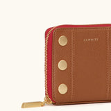 5 North-Mahogany, Pebble. Red Zip