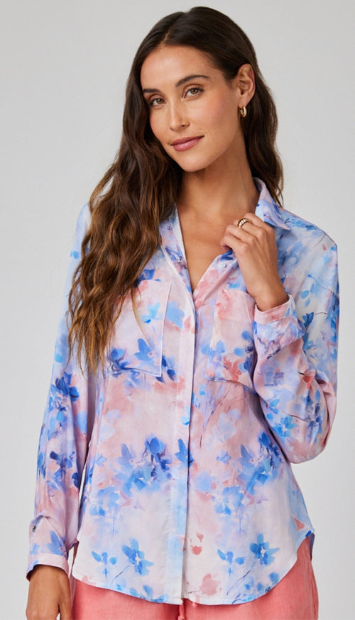 Full Button Down Hipster Shirt