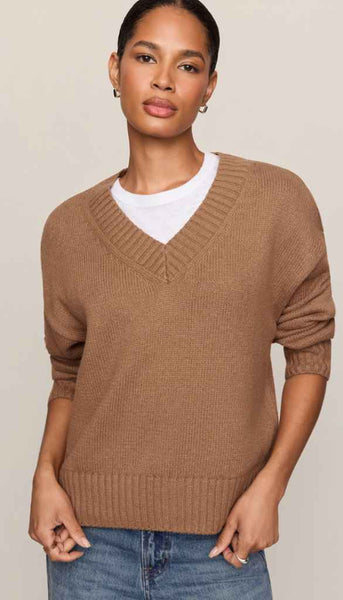 Cloud Spun V-Neck Sweater