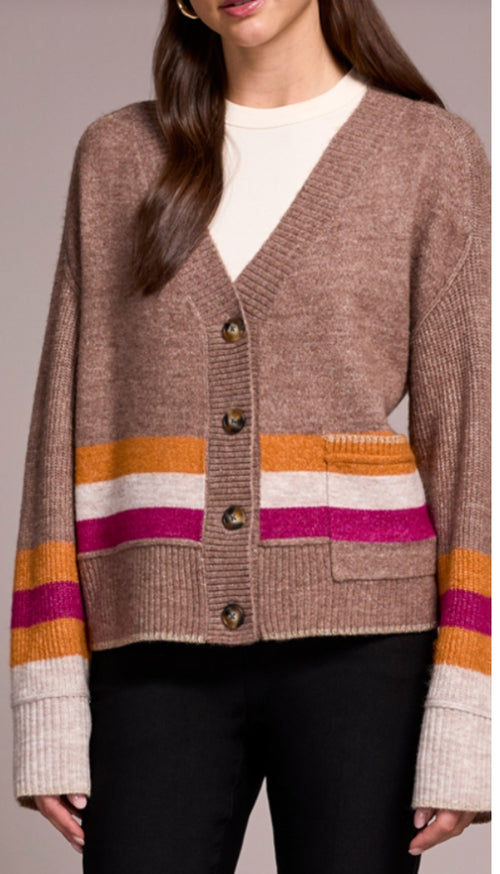 Long Sleeve Cardigan With Pocket