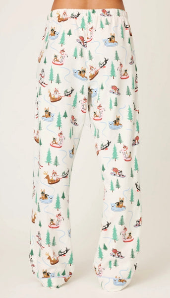 Pj Pant Flannels-Xmas Dogs