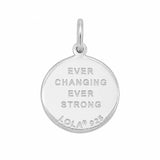 Medium Pendant-Wave Sterling Silver