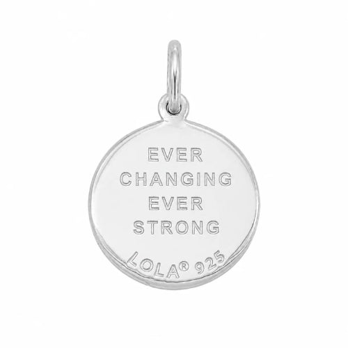 Medium Pendant-Wave Sterling Silver