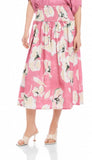 Rhea Smocked Waist Skirt