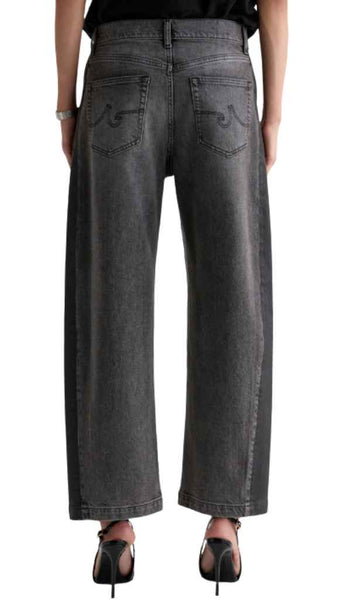 Hattie-High Rise Barrel - Tuxedo