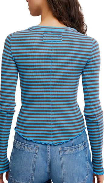 Easy Does It Striped Tee
