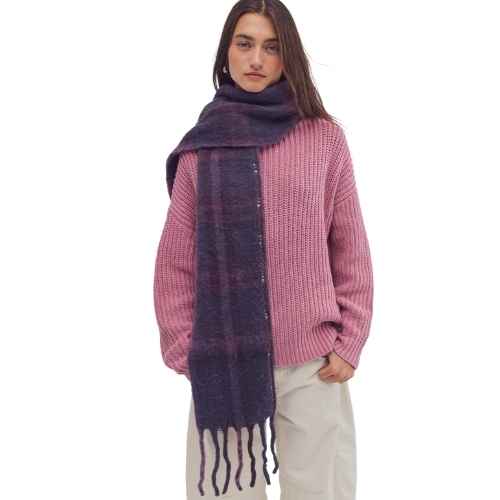 Highland Plaid Skinny Scarf