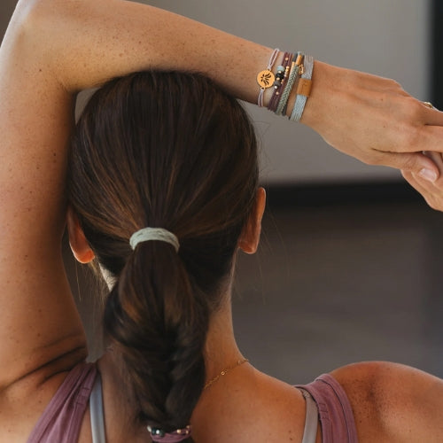 Hair Tie + Bracelet-Breathe, Small