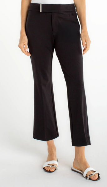 Crop Flare With Extended Tab