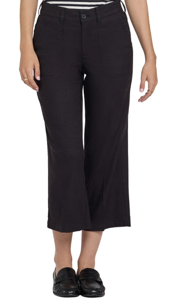 Wide Leg Cropped Cargo