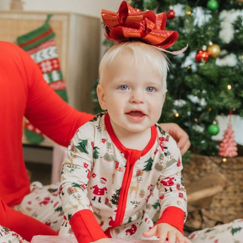 Cozy Christmas Convertibale Pj - 3-6M