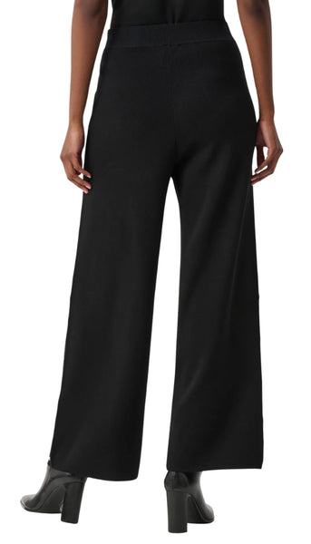 Wide Leg Pull On Sweater Pants