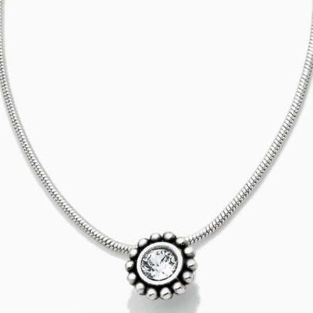 Pebble Round Reversible Petite Necklace