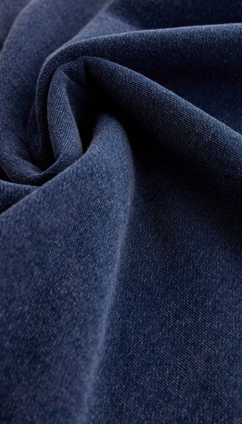 Circuit Knit Denim Sweatshirt