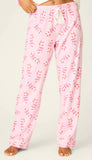 Pj Pant Flannels-Candy Canes